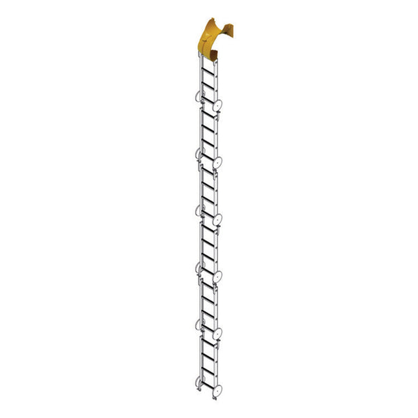 Confined Space Honor Hanging Access Ladder Extendable 