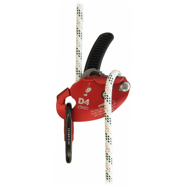 ISC D4 Rescue Descender VISC-RP880-RED