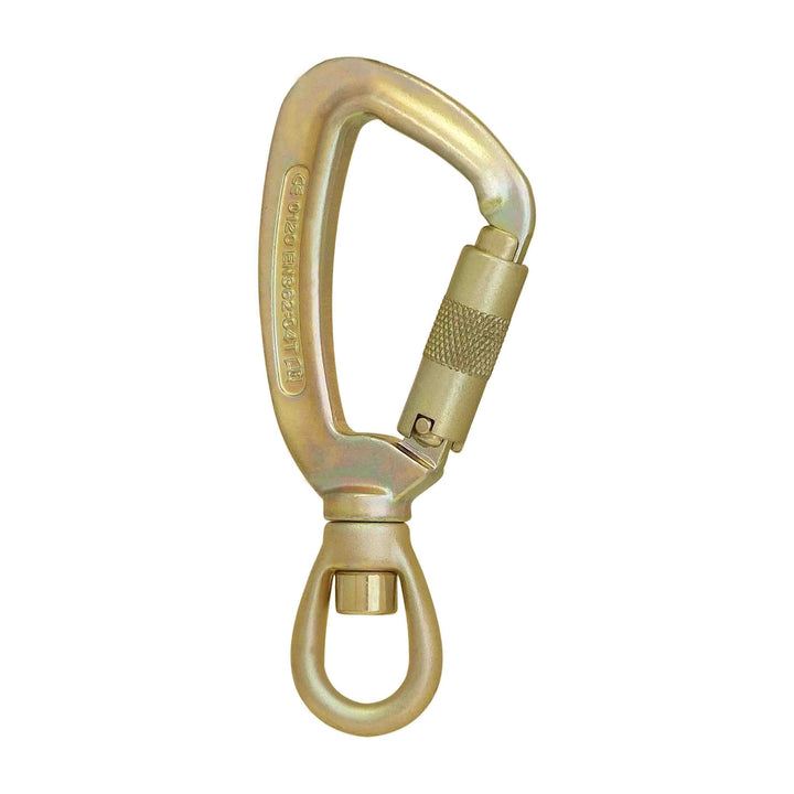 ISC Triple Lock Karabiner with Swivel Steel 23kN