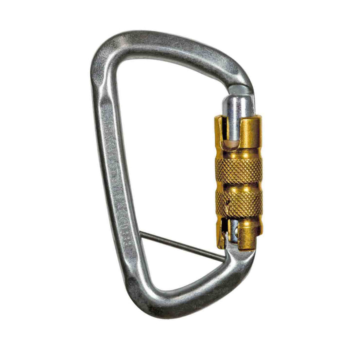 Large Triplock Steel Karabiner From Climbing Technology