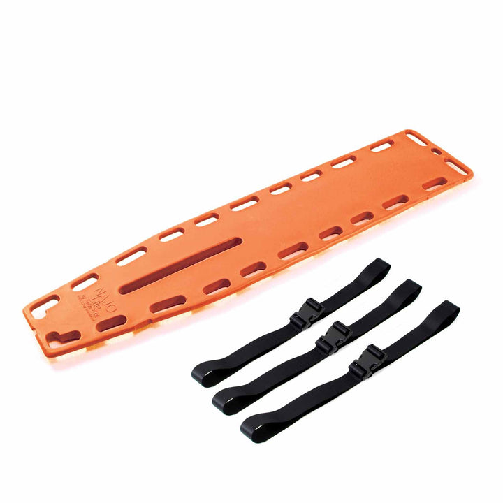 Three Patient Restraints Kit with Najo Backboard Stretcher 