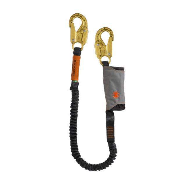 Shock Absorbing Lanyards Skysafe Pro Flex Single Leg Single Tail